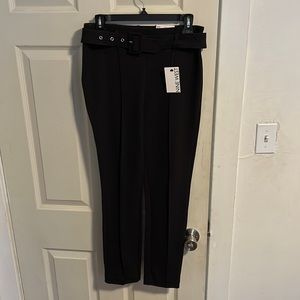Nine West black stretch suit pants